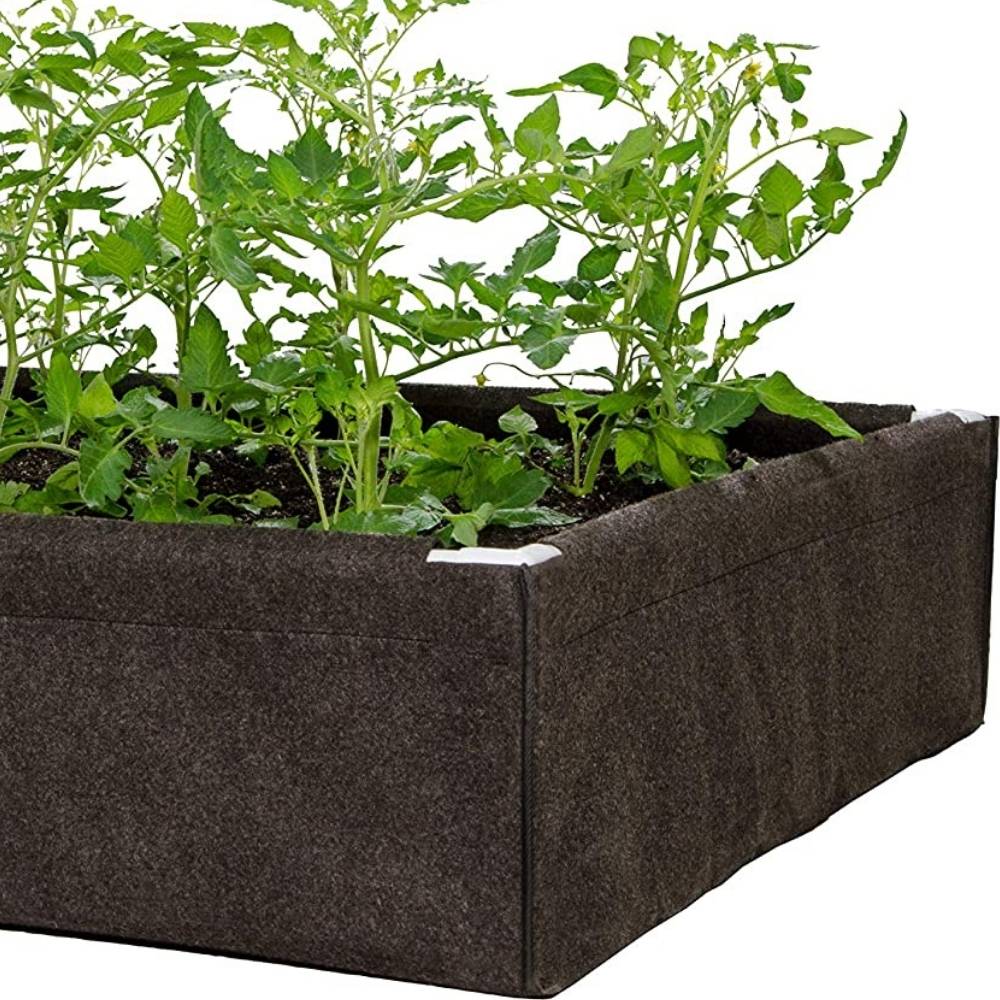 breathable raised garden bed